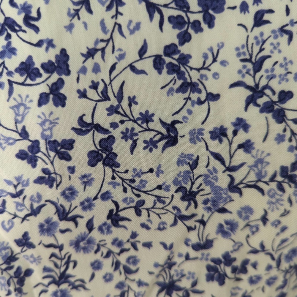 Reformation Margeaux Floral Mini Dress - Blue and White - Picture 9 of 12